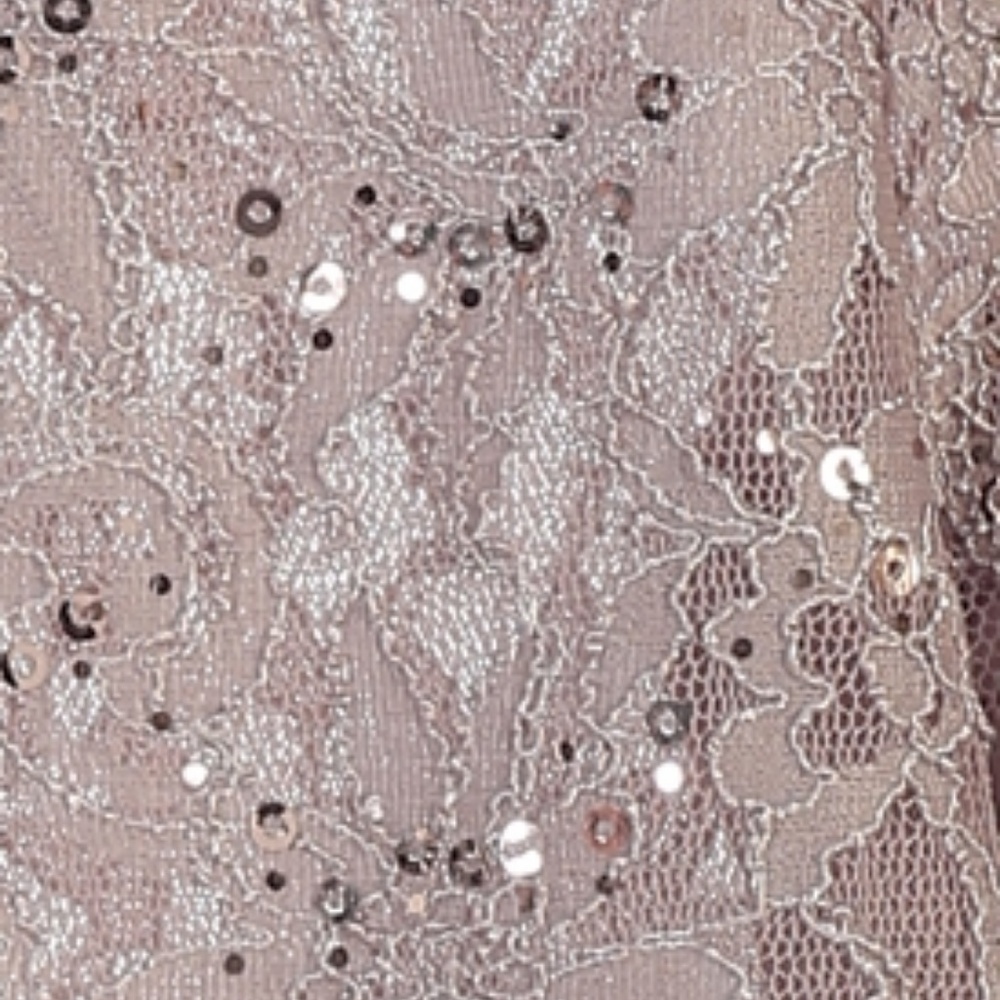 New 3/4 Sleeves Lace Bolero Jacket Mocha Lined - Picture 2 of 7